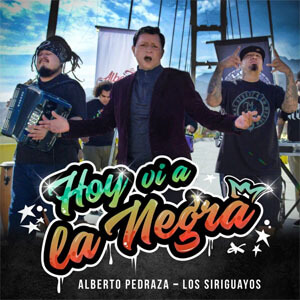 Disco Hoy Vi a La Negra  de Alberto Pedraza