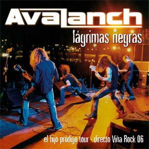 Disco Lágrimas Negras (En Directo) de Avalanch