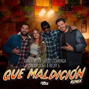 Disco Qué Maldición (Remix) de Banda MS