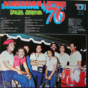 Disco SALSA BRAVA de La Dimensión Latina