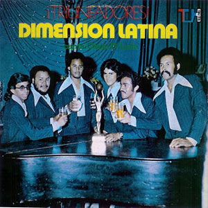 Disco TRIUNFADORES. de La Dimensión Latina