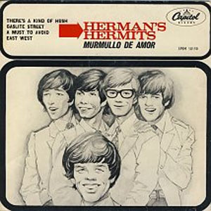 Disco Murmullo de amor de Herman's Hermits