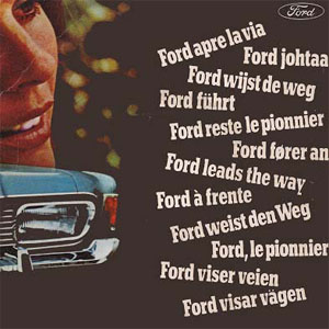 Disco Ford Apre La Via de Iva Zanicchi