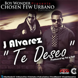 Disco Te Deseo de J Álvarez