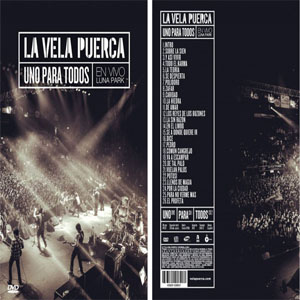 Disco Uno Para Todos En Vivo Luna Park de La Vela Puerca
