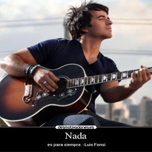 Disco Nada es Para Siempre de Luis Fonsi