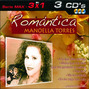 Disco Serie Max 3 X 1 de Manoella Torres