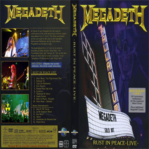 Disco Rust In Peace Live (Dvd) de Megadeth
