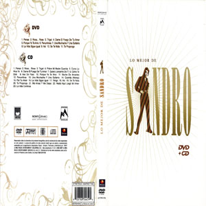 Disco Lo Mejor De Sandro (Dvd)  de Sandro