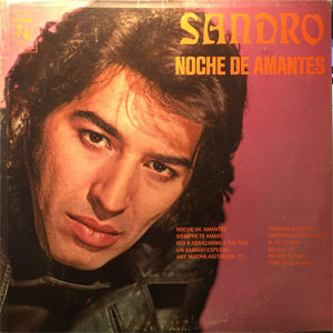 Disco Noche De Amantes de Sandro